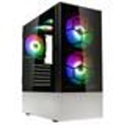 Boîtier PC - KOLINK - Observatory MX - E-ATX - 5 Ventilateurs ARGB - Noir/Blanc