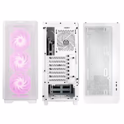 Kolink Unity Solar ARGB Mesh Midi Tower Blanc