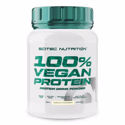 Scitec Nutrition - Protéines vegan - 100% Vegan Protein - Vanilla 1000g