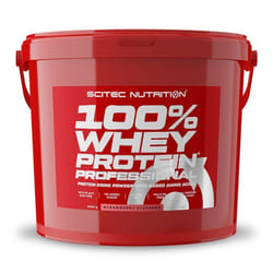 Scitec Nutrition - Whey concentrée - 100% Whey Protein Professional - Fraise 5000g