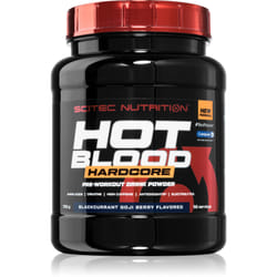 Scitec Nutrition Hot Blood Hardcore saveur Blackcurrant & Goji Berry 700 g