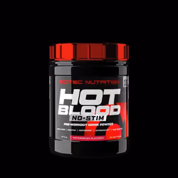 Scitec Nutrition Hot Blood No-Stim - Pre-Workout sans stimulants - avec Creatine -Nootropics - Beta-Alanine - Electrolytes -