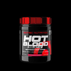 Scitec Nutrition Hot Blood No-Stim - Pre-Workout sans stimulants - avec Creatine -Nootropics - Beta-Alanine - Electrolytes -