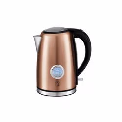 Berlinger Haus BH/9069, 1,7 L, 2200 W, Or rose, Acier inoxydable, Thermostat réglable, Indicateur de niveau d'eau