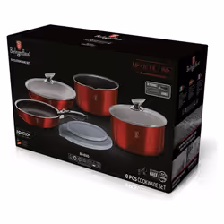 Berlinger Haus BH/6145 lot de casseroles 9 pièce(s)