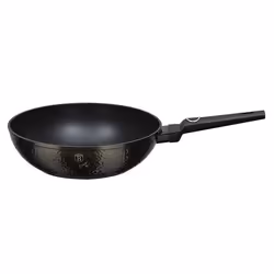Berlinger Haus BH/6575, Rond, Wok/Poêle à frire, Noir, Gris, Titane, Aluminium, 3,2 L