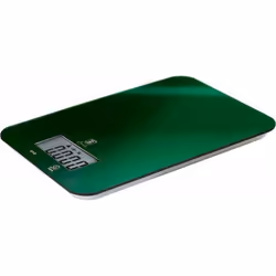 Berlinger Haus BH/9111, Balance de ménage électronique, 5 kg, Vert, Synthétique ABS, Verre trempé, Comptoir, Rectangle