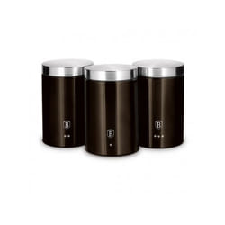 Berlinger Haus BH/6828 boîte de rangement pour cuisine Ensemble de service à thé + café + sucre Acier inoxydable