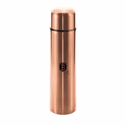 Thermos - BERLINGERHAUS - BH-7832 - Acier inoxydable 18/10 - 05 l - Or rose métallisé
