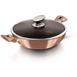 Les casseroles et accessoires de la série ROSE GOLD de BERLINGER HAUS sont fabriqués en aluminium forgé de haute qualité reco ...