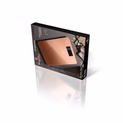 Berlinger Haus BH/9352 escabeaux de cuisine Or rose Comptoir Rectangle Balance de ménage électronique