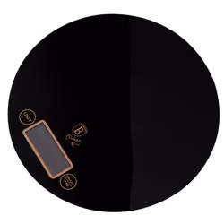 Balance de cuisine super plate BERLINGER HAUS. Pratique et esthétique dans les couleurs de la ligne Black Rose, réalisé en ve ...