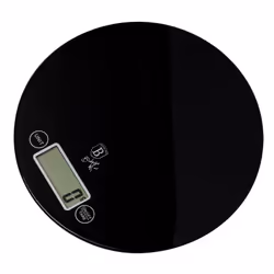 Balance de cuisine super plate BERLINGER HAUS. Pratique et esthétique dans les couleurs de la ligne Black Silver, réalisé en ...