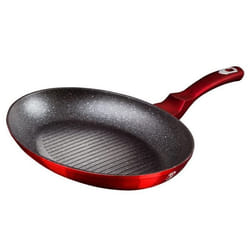 BERLINGERHAUS Poêle à poisson avec surface antiadhésive 35 cm Bourgogne Edition BH-7169