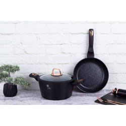 Berlinger Haus Bh-7741 Black Rose Pot Et Poêle