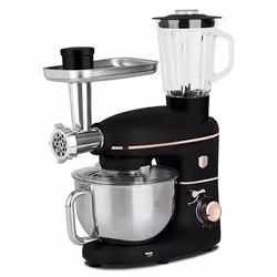 BERLINGERHAUS Robot de cuisine avec broyeur et mixeur 1500 W Collection Black Rose BH-9534