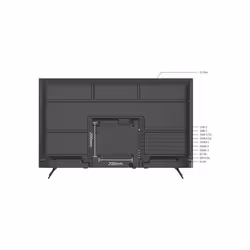 Smart-Tech 43UV10V1 TV 43" 4K Ultra HD Smart TV Wifi Noir