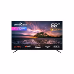 Smart-Tech 55UV10V1, 139,7 cm (55"), 3840 x 2160 pixels, LED, Smart TV, Wifi, Noir