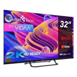 Smart-Tech 32HV02V TV 81,3 cm (32") HD Smart TV Wifi Noir 180 cd/m²