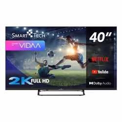 Smart-Tech 40FV02V, 101,6 cm (40"), 1920 x 1080 pixels, LED, Smart TV, Wifi, Noir