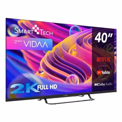 Smart-Tech 40FV02V Smart TV 40 pouces LED Full HD VIDAA Noir - Vue supplémentaire 4