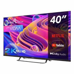 Smart-Tech 40FV02V Smart TV 40 pouces LED Full HD VIDAA Noir - Vue supplémentaire 5