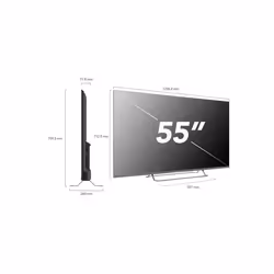 Smart-Tech 55UG02V TV 55" 4K Ultra HD Smart TV Wifi Gris 260 cd/m²