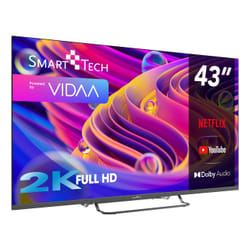 Smart-Tech 43FV02V TV 43" 4K Ultra HD Smart TV Wifi Gris 230 cd/m²
