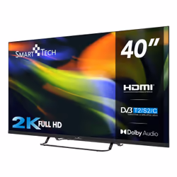 Smart-Tech 40FN01V3 TV 40" 4K Ultra HD Gris 250 cd/m²