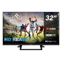 Smart-Tech 32HW01V1 TV 81,3 cm (32") HD Smart TV Wifi Noir 180 cd/m²