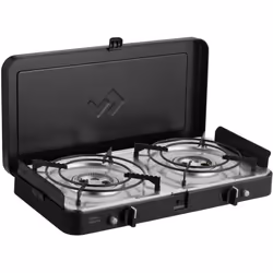 Le 2 Cook 3 Turbo est livré de série avec deux supports pour casseroles et des pare-vents latéraux. Vous pouvez cuisiner à l' ...