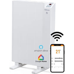 Mellerware - Radiateur électrique programmable Comfy 600W Basse consommation 3 modes fonction fenêtre ouverte Système an