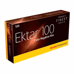Kodak 1x5 Professional Ektar 100 120, 5 pièce(s)