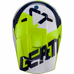 Leatt 2.5 Tricolor Casque de motocross, vert-bleu, taille S