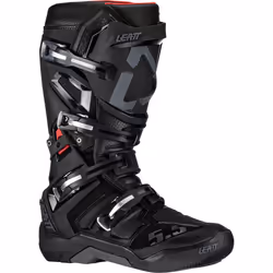 Leatt 5.5 FlexLock Bottes de motocross, noir, taille 42 pour Hommes