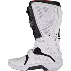 Leatt 5.5 FlexLock Bottes de motocross, noir-blanc, taille 47 pour Hommes