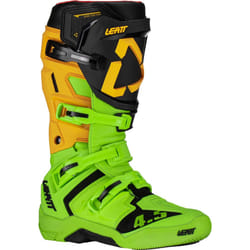 Leatt 4.5 Bottes motocross, noir-vert-jaune, taille 43 pour Hommes