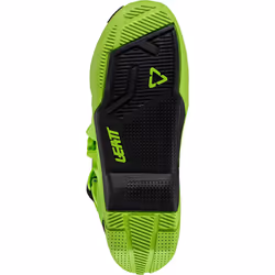 Leatt 4.5 Bottes motocross, noir-vert-jaune, taille 47 pour Hommes