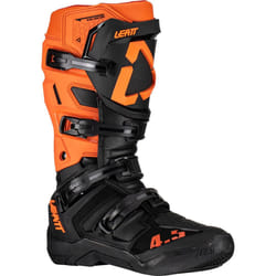 Leatt 4.5 Bottes motocross, noir-orange, taille 44 45 pour Hommes
