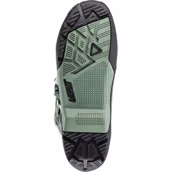 Leatt 4.5 HydraDri Bottes de motocross imperméables, noir-vert, taille 42 pour Hommes