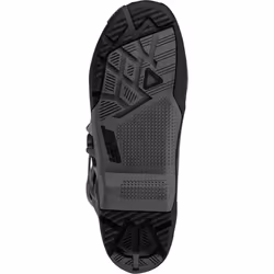 Leatt 4.5 HydraDri Bottes de motocross imperméables, noir-gris, taille 47 pour Hommes