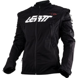 Leatt 4.5 Lite Veste de motocross imperméable, noir, taille 2XL pour Hommes