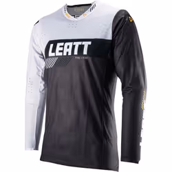 Leatt 5.5 Ultraweld Contrast Maillot de motocross, gris-blanc, taille M pour Hommes
