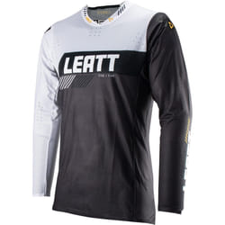 Leatt 5.5 Ultraweld Contrast Maillot de motocross, gris-blanc, taille XL pour Hommes