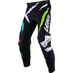 Leatt 5.5 IKS Tiger Pantalon de motocross, noir-rouge-bleu, taille M pour Hommes