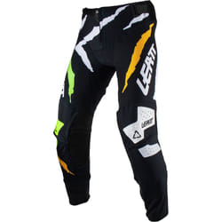 Leatt 5.5 IKS Tiger Pantalon de motocross, noir-vert, taille XL pour Hommes