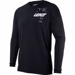 Leatt 4.5 Windblock Maillot de motocross, noir, taille XL pour Hommes