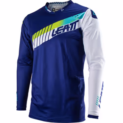 Leatt 4.5 Lite Classic Maillot de motocross, bleu, taille XL pour Hommes