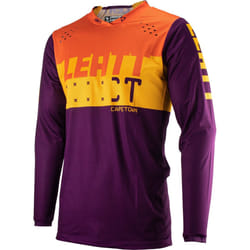 Leatt 4.5 Lite Maillot de motocross, pourpre-orange, taille S pour Hommes