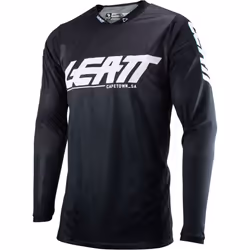 Leatt 4.5 X-Flow 2023 Maillot de motocross, noir, taille M pour Hommes